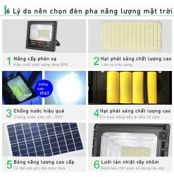 Đèn pha năng lượng mặt trời Kitawa DP1