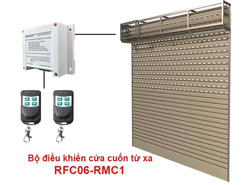 Công Tắc Điều Khiển Từ Xa Cho Cửa Cuốn RFC06-RMC1_3