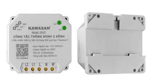 Công Tắc Wifi Thông Minh 2 Kênh SK02_1