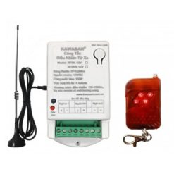 Công tắc điều khiển từ xa - 2 kênh, anten dài, gồm remote, RF2KB 12V-RM01B_2