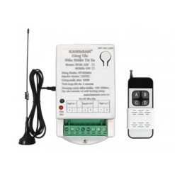 Công tắc điều khiển từ xa - 2 kênh, anten dài, gồm remote, RF2KB 12V-RM4B