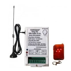 Công tắc điều khiển từ xa - 2 kênh, anten dài, gồm remote, RF2KB 220V-RM01B