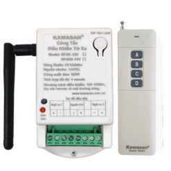 Công tắc điều khiển từ xa - 2 kênh, anten ngắn, không gồm remote, RF2K 12V (4)