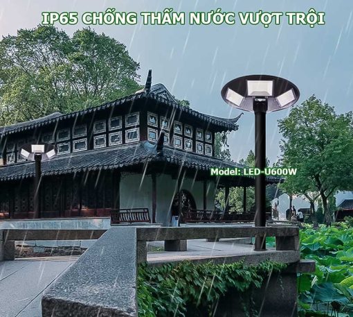 ĐÈN LED ĐĨA BAY NĂNG LƯỢNG MẶT TRỜI UFO CẢM ỨNG VI SÓNG LED-U600W_4