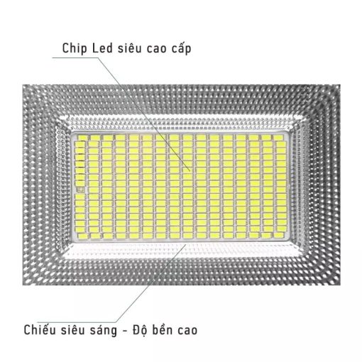 Đèn Đường Năng Lượng Mặt Trời 300W Kitawa BC1300-V