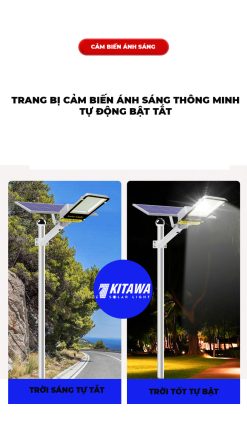 Đèn Năng Lượng Mặt Trời 400W Kitawa BC2400-1