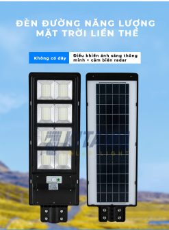 Đèn Năng Lượng Mặt Trời Liền Thể Kitawa 120W LT4120