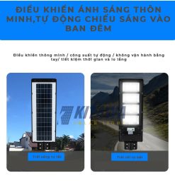 Đèn Năng Lượng Mặt Trời Liền Thể Kitawa 120W LT4120