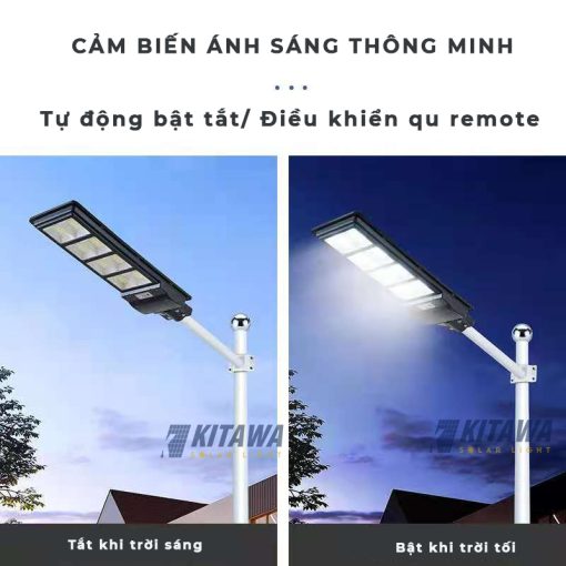 Đèn Năng Lượng Mặt Trời Liền Thể Kitawa 120W LT4120