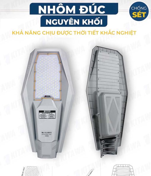 Đèn Năng Lượng Mặt Trời Phi Thuyền 300W KITAWA PT1300