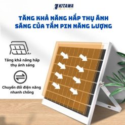 Đèn Pha Năng Lượng Mặt Trời 300W Bọc Cầu KITAWA - DP11300