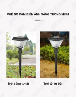 Đèn cắm đất sân vườn năng lượng mặt trời KITAWA SV123