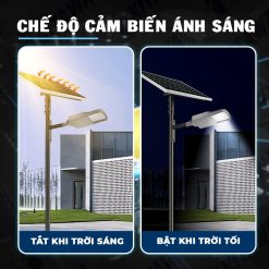 Đèn đường công trình năng lượng mặt trời 100W Soko - SK.100