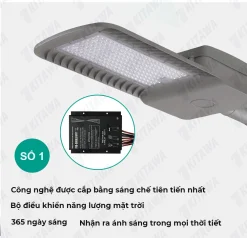 Đèn đường năng lượng mặt trời Kitawa BCCT06