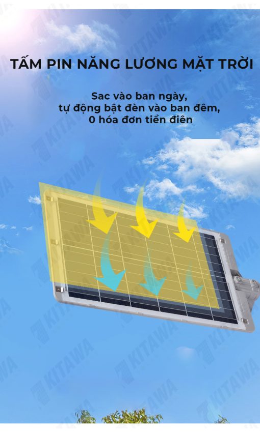 Dây nối 10m KITAWA cho đèn năng lượng mặt trời DN10M