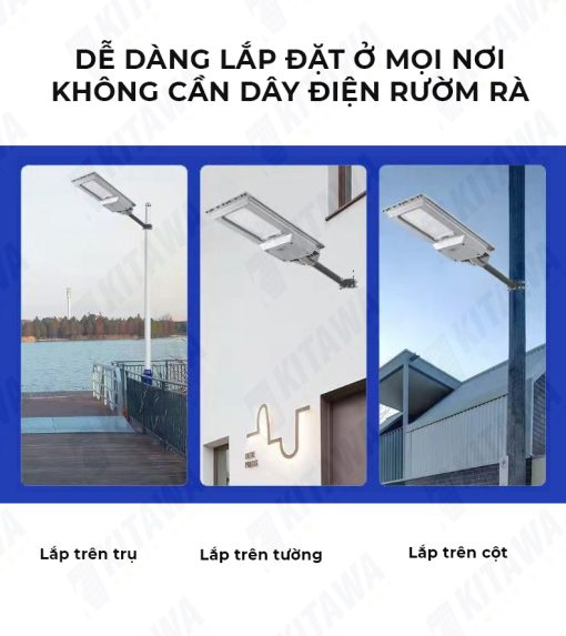 Dây nối 10m KITAWA cho đèn năng lượng mặt trời DN10M