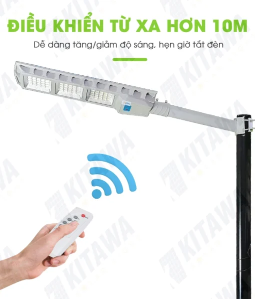 Đèn đường năng lượng mặt trời liền thể 300W KITAWA LT8300