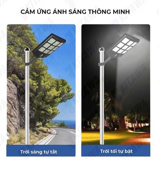 Đèn đường năng lượng mặt trời liền thể 450W KITAWA LT12450_8