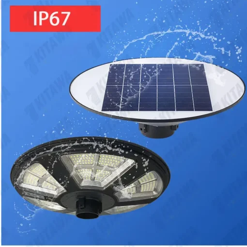 Đèn năng lượng mặt trời KITAWA hình đĩa bay UFO 600W UF4600