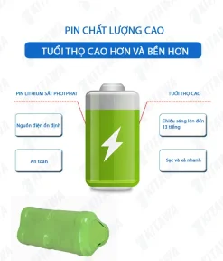 Đèn năng lượng mặt trời KITAWA hình đĩa bay UFO 600W UF4600