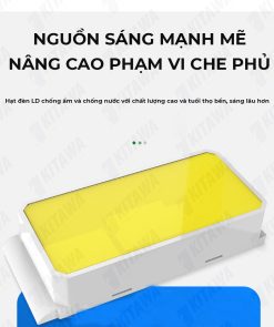 Đèn năng lượng mặt trời KITAWA hình đĩa bay kim cương UFO 600W UF1600