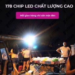 Đèn năng lượng mặt trời dành cho các gian hàng buôn bán GH036