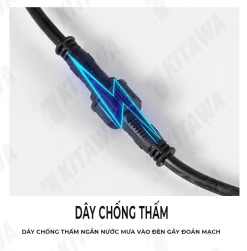 Đèn pha năng lượng mặt trời chống chói 100W DP5100