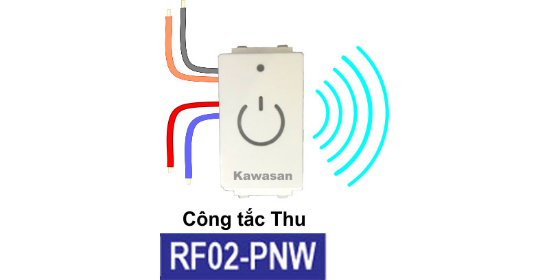 Hạt công tắc điều khiển từ xa âm tường (Hạt Thu) RF02PNW_5