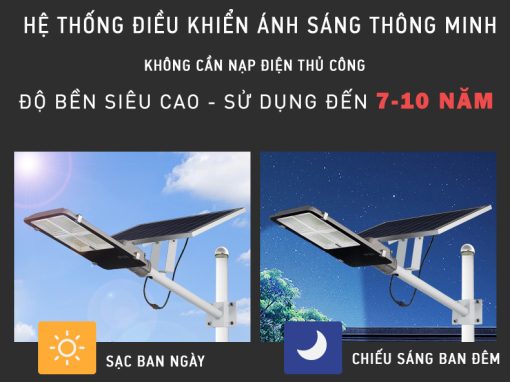 Đèn đường năng lượng mặt trời KITAWA BC1