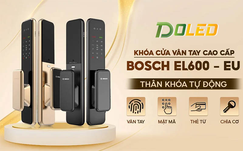 Khóa Cửa Vân Tay BOSCH EL600–EU version