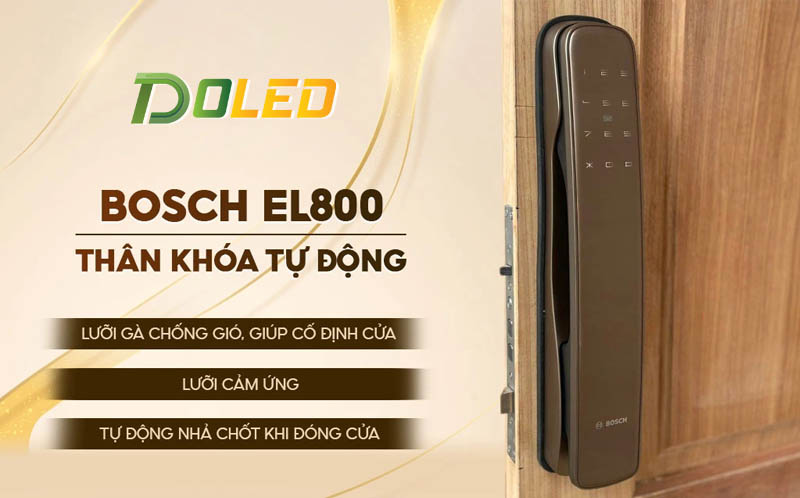 Khóa cửa vân tay Bosch EL 800 cao cấp