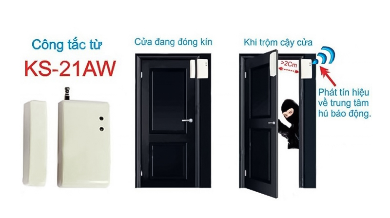 Cửa từ không dây KARASSN KS-21AW_2