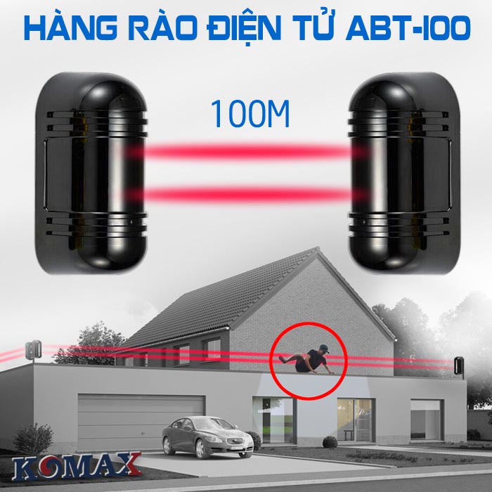 Hàng rào điện tử chống trộm Photo beam ABT-100 (7)