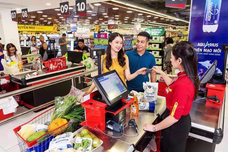 Hệ thống máy POS bán hàng tại siêu thị