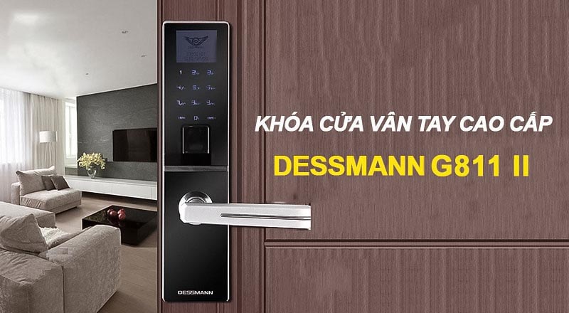 Khóa điện tử vân tay Dessmann G811-II (7)