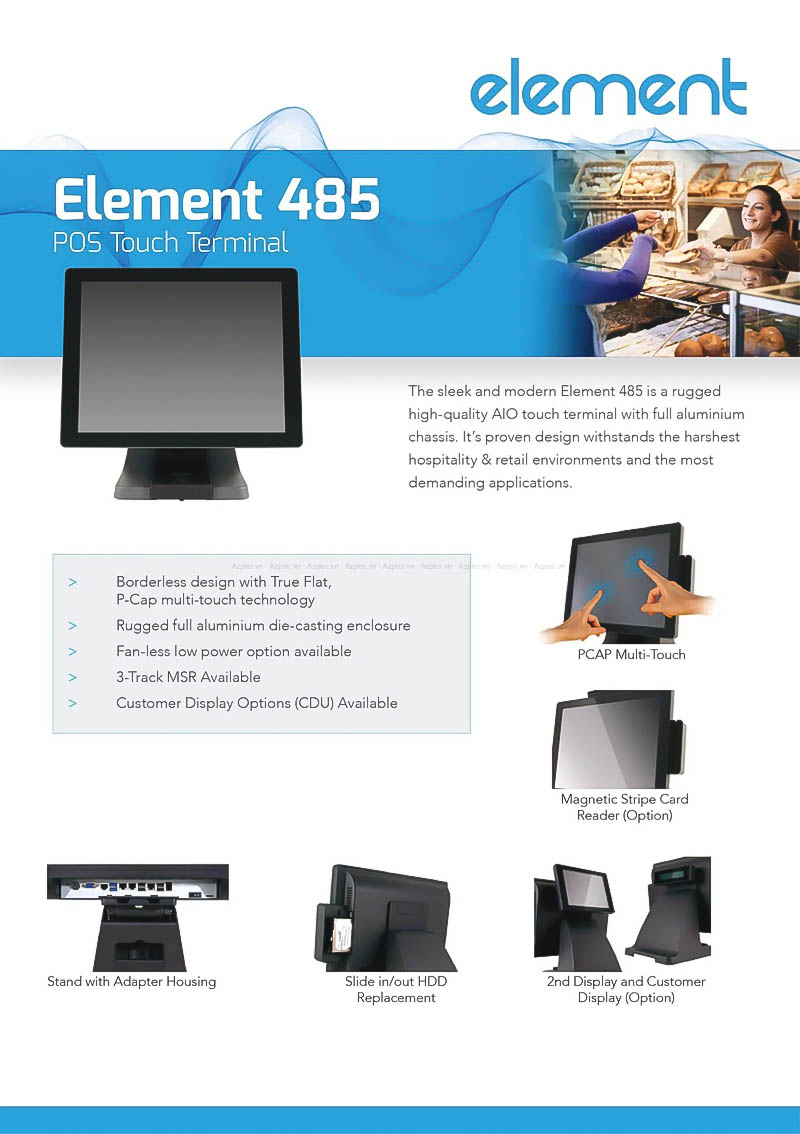 Máy Cảm Ứng POS Element 485_3