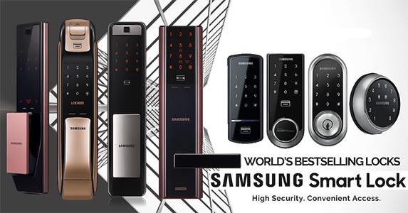 khóa cửa thông minh samsung