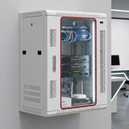 Tủ rack 15U D600 Tủ rack 15U D600